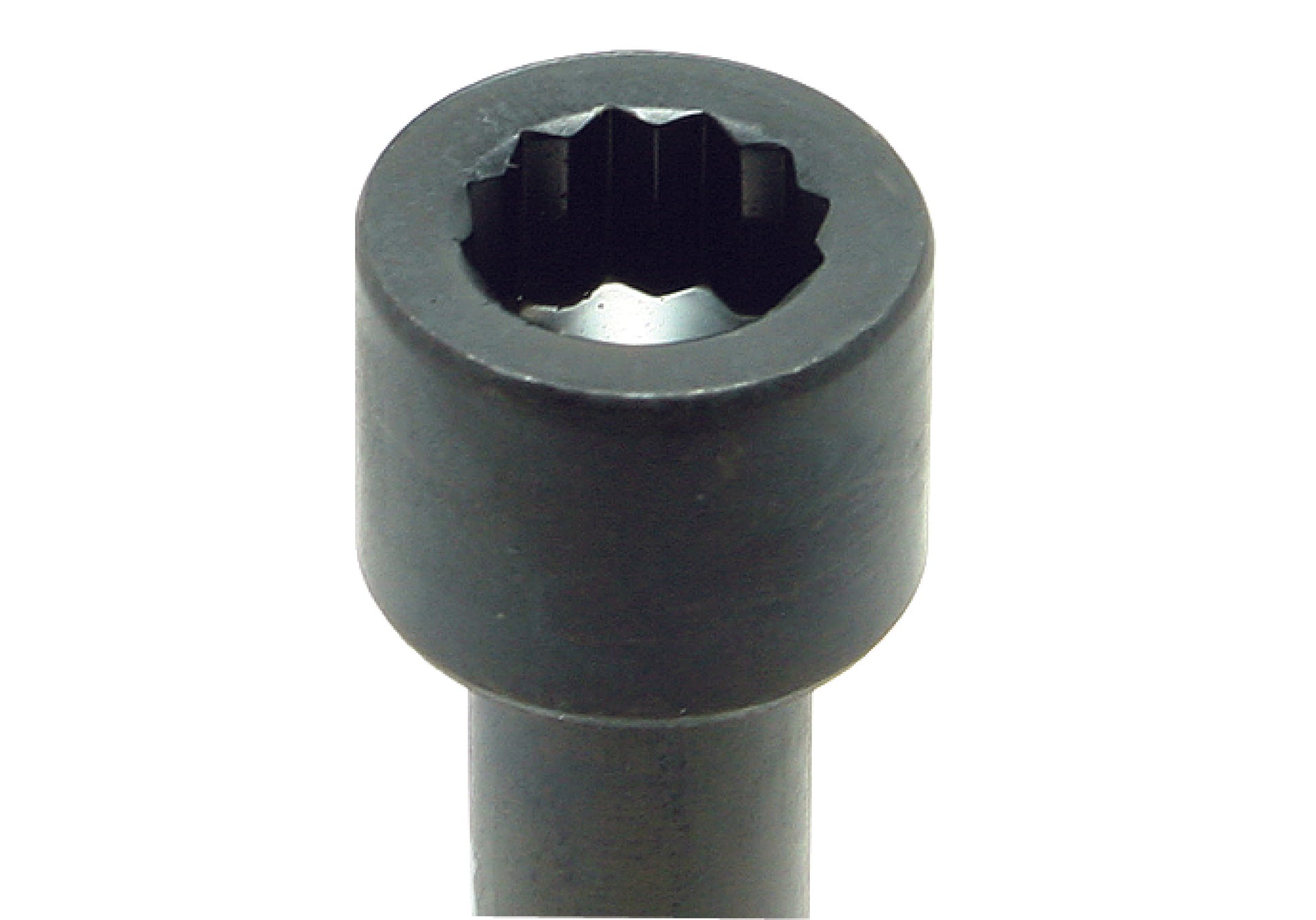 Douille à embout carré 1/2 pouce, 8 mm, double hexagone, longueur 120 mm, pour vis de culasse 