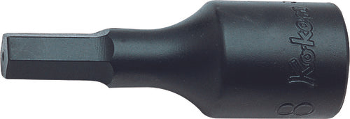 Douille carrée 1/2 pouce, hexagone 12 mm, longueur 100 mm 