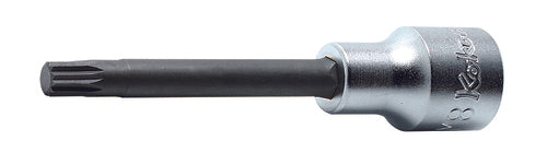 Douille à embout carré 1/2" XZN M12, triple carré, longueur 120 mm 