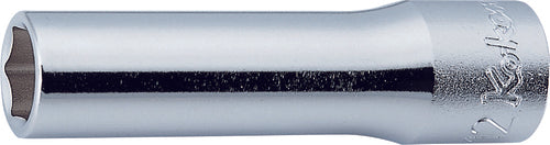 Douille carrée 1/2 pouce, 25/32, 6 pans, longueur 77 mm 