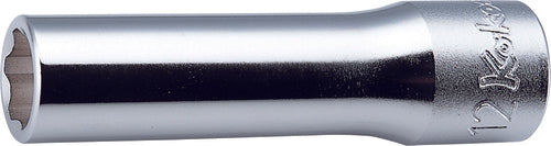 Douille carrée 1/2 pouce, longueur de surface 77 mm, diamètre 19 mm 