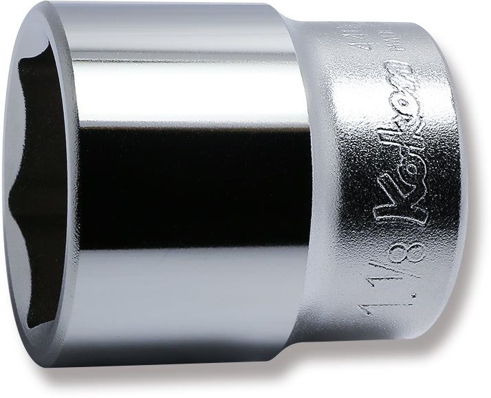 Douille chromée SAE 6 pans 1/2" 