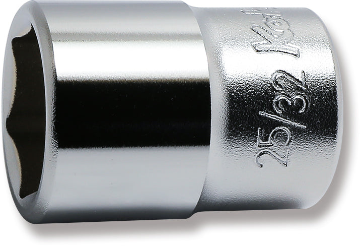 Douille chromée SAE 6 pans 1/2" 