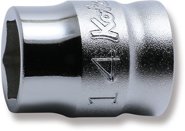 1/2 Sq. Dr. Chrome Z-Series 6 Point Metric Socket  14mm