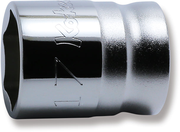 1/2 Sq. Dr. Chrome Z-Series 6 Point Metric Socket  17mm