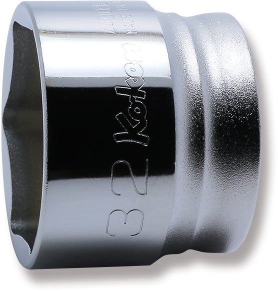1/2 Sq. Dr. Chrome Z-Series 6 Point Metric Socket  32mm