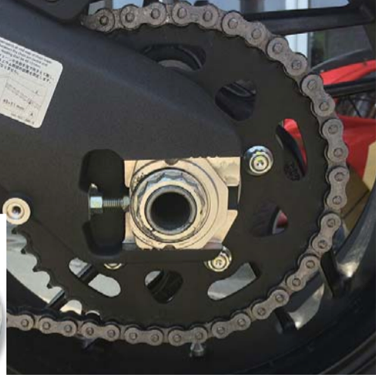 Douille carrée 1/2 pouce, 55 mm, 12 pans, longueur 31 mm, pour écrou de roue arrière de moto 