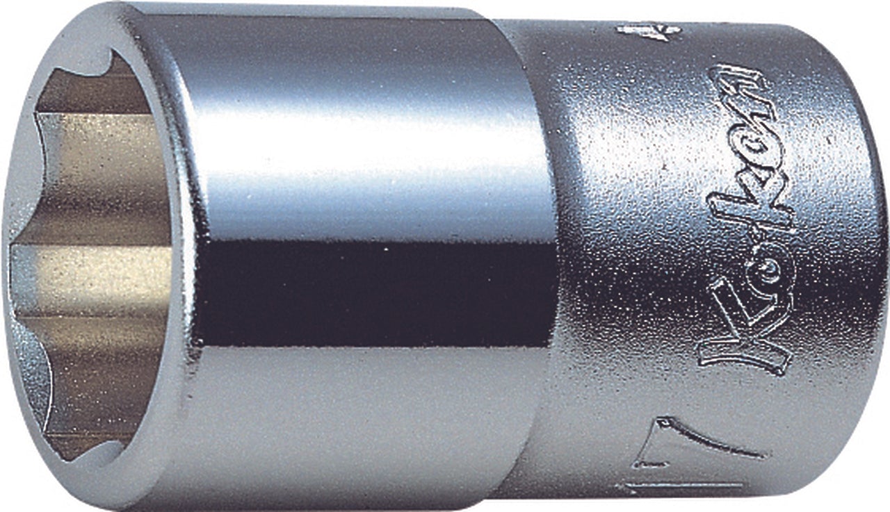 Douille carrée 1/2 pouce, longueur de surface 37 mm 