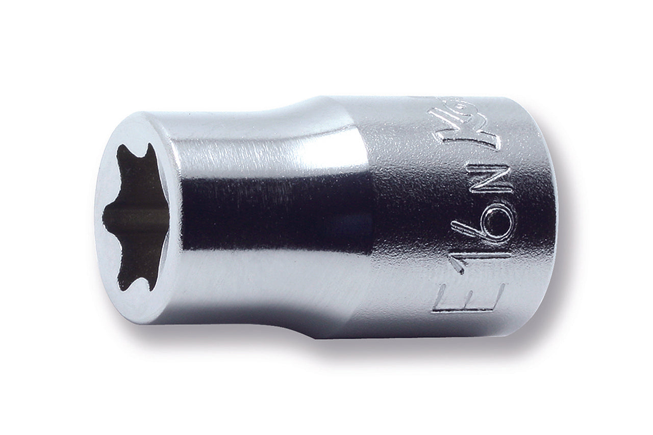 Douille TORX® E10N à profil bas, 1/2 pouce carré, longueur 36 mm 