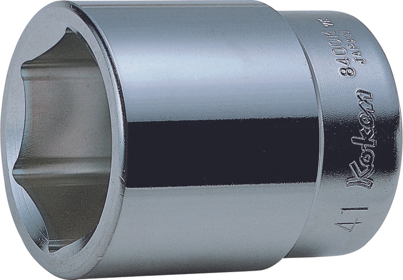 Douille carrée 42 mm, 6 pans, longueur 68 mm 
