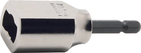 Raccord hexagonal 1/4" de 70 mm 
