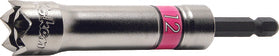 Décapant à pâte de ciment 1/4 Hex Dr. 12 mm, 6 pans, 105 mm, pour chantiers de construction 