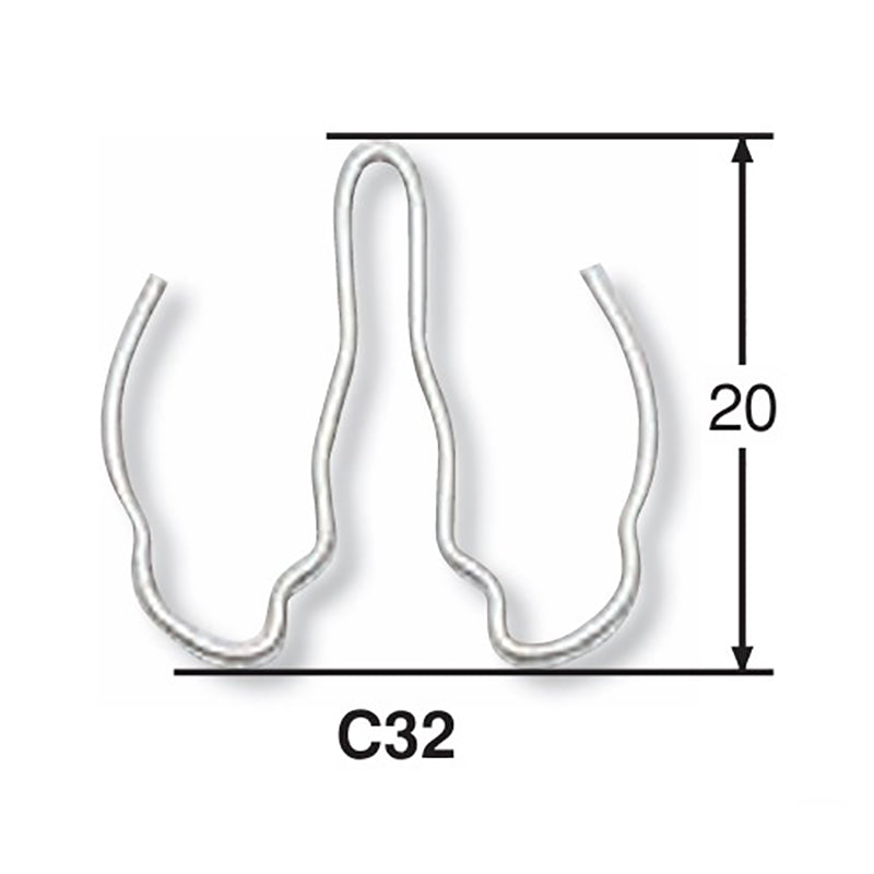 3/8" C-Ring (for larger hex sizes)