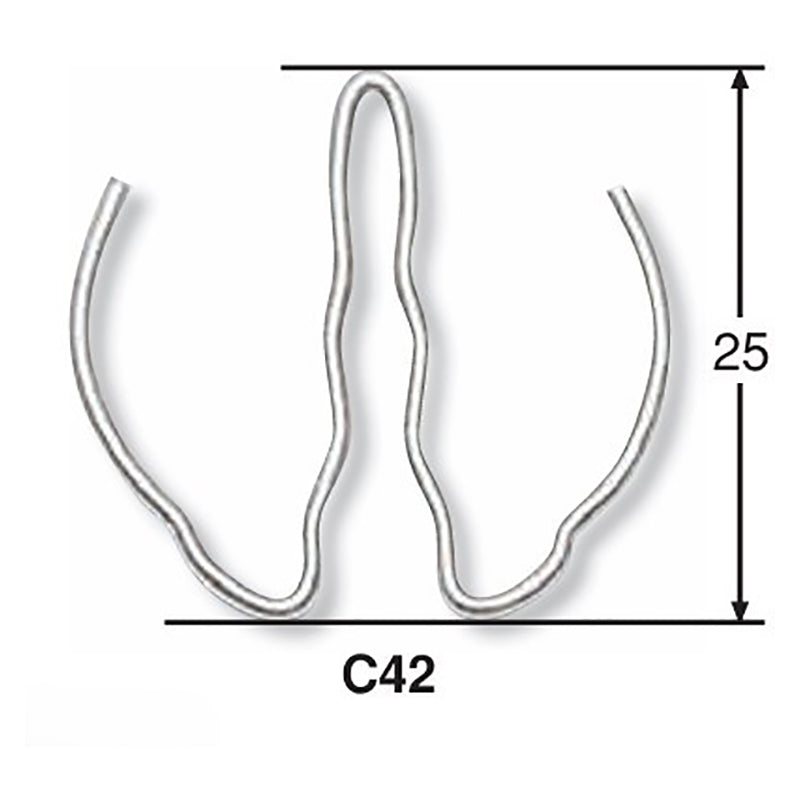 1/2" C-Ring (for larger hex sizes)