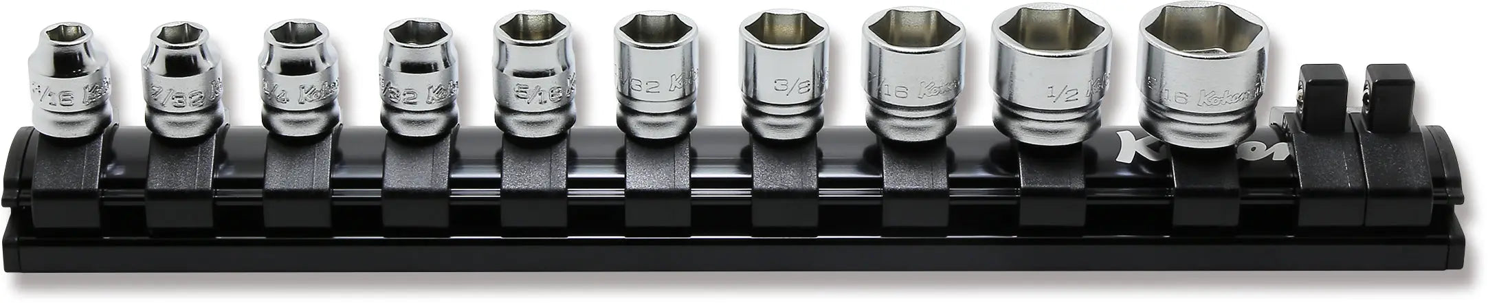 Ko-ken 1/4" Square Drive 6-Point SAE Z-Series 10 Piece Socket Set Ko-ken USA