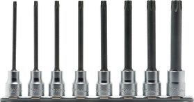 3/8 Sq. Dr. 8 Piece Round Shank TORX® Bit Socket set T20-T55