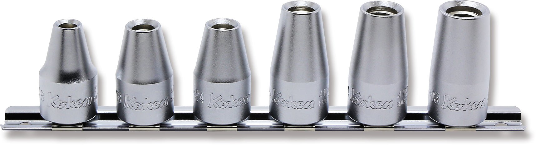 1/2 Sq. Dr. Stud Bolt Setter 6 Piece Set, 1/4 - 1/2