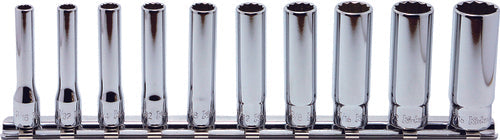 1/4" Sq. Dr. 12 Point Hand Sockets